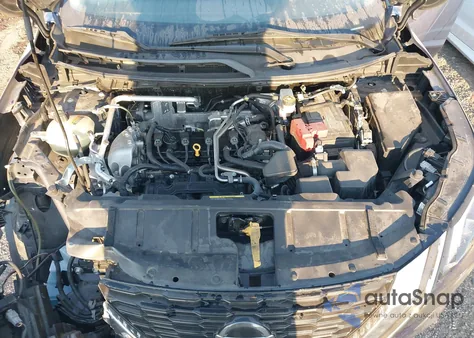 2021 Nissan Rogue S Intelligent Awd из США, поврежденный, VIN 5N1AT3AB0MC828319